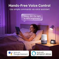 Ampoules LED intelligentes E12 E26 G45 RGBCW 5W 450LM ETL Tuya Wifi pour Alexa Google App Control, ampoules LED intelligentes à intensité variable pour la maison