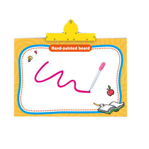 Set da Disegno 2 in 1 con Macchina per l'Apprendimento, Giocattolo Educativo per Bambini con Poster Didattico da Parete a 13 Pagine - Product Image 6