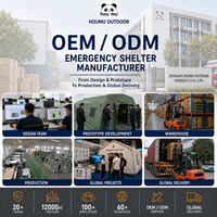 Vente directe usine – Tente gonflable multifonctionnelle quatre saisons double couche en Oxford imperméable camouflage, certifiée CE