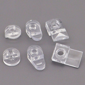 Sukepu Glass <b>Mirror</b> <b>Clip</b> Plastic Fixing Bracket For Drawer Wardrobe Door Installation Buckle - Product Image 2