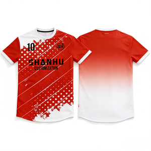 Maillots de football personnalisés avec logo et nom imprimés, respirants, uniformes de football, vêtements de sport, maillots de football - Product Image 6