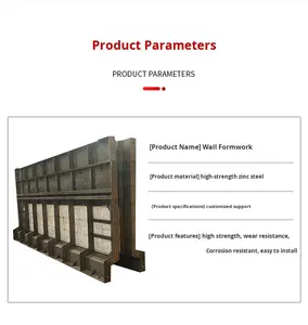 Custom prefabbricato muro di cemento recinzione stampo, stampi in acciaio per la lavorazione del calcestruzzo, produttore di vendita diretta e Design gratuito - Product Image 6