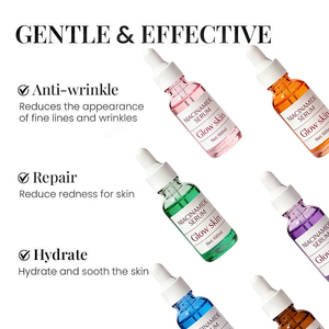 Sérum pour le visage de marque privée avec acide hyaluronique vitamine C niacinamide sérum hydratant anti-rides pour le visage réparation et éclaircissement - Product Image 2
