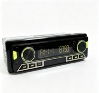 Lecteur MP3 pour voiture, Bluetooth, autoradio stéréo simple DIN, radio FM, USB, AUX, écran LED, kit mains libres