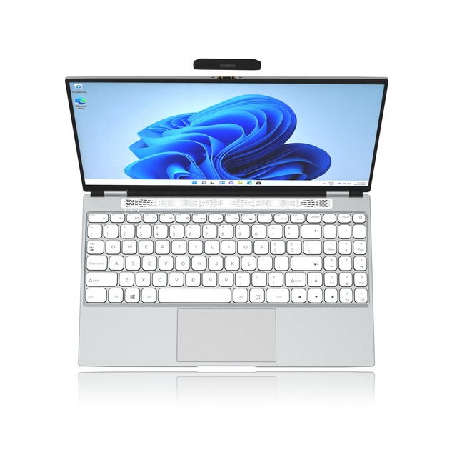 New Fast Delivery 15.6'' Business Laptop Intel Celeron J4125 8GB+256GB Win 11 Pro US Keyboard Camera English