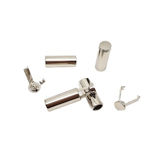 Kẽm hợp kim kim loại treo đồng hồ Stopper với nút trang trí dây khóa móc đầu <span class=keywords><strong>Snap</strong></span> Nút kéo lên mui xe Dây nút - Product Image 5