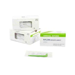Sutures chirurgicales vétérinaires chromiques PGA 910 75 cm avec <span class=keywords><strong>aiguille</strong></span> stérile de 45 cm - Product Image 3