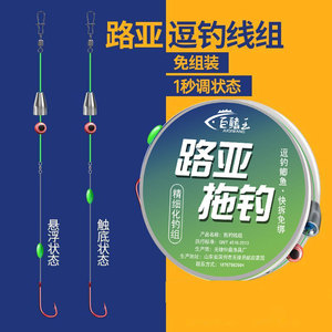 Juego de Pesca Jiuwang para Carpa Crucian, con Señuelo, Línea de Nailon, Listo para Pescar, Ajustable, para Agua Dulce - Product Image 2