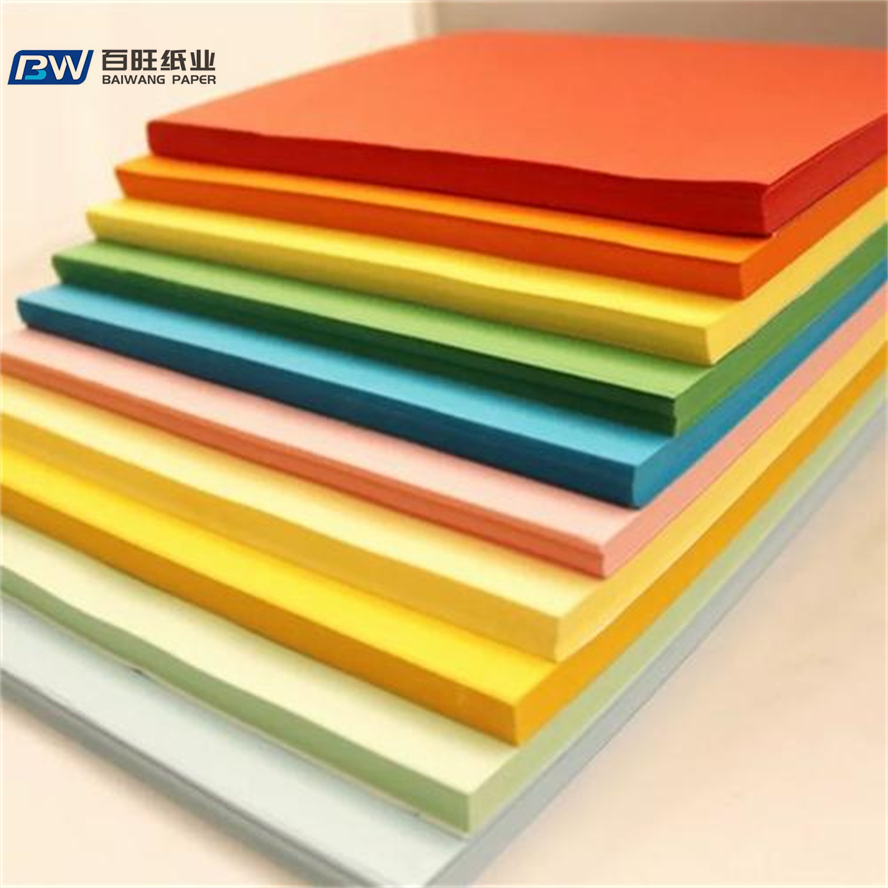 Color Copy Paper Cardboard for Sale A4 Size with Wood Pulp