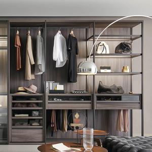 <span class=keywords><strong>Cabina</strong></span> <span class=keywords><strong>Armadio</strong></span> Moderna in Alluminio Composito su Misura, Arredamento Camera da Letto con Dimensioni Personalizzabili, Interni Premiati per Ville - Product Image 6