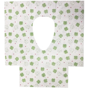 Lot de 20 housses de siège de toilette jetables portables en <span class=keywords><strong>papier</strong></span> pour voyage – Prix abordable - Product Image 2