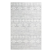 Tapis de sol en fausse fourrure de cachemire, tapis marocain moderne pour chambre à coucher