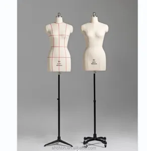 Hot Selling Female Dress Tailoring Mannequins Hanging Full Body Adjustable Sewing Tailor Mannequin For Dressmaker
