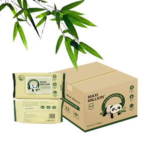 Lingettes douces et douces jetables pour bébé non irritantes et respectueuses de l'environnement, prix d'usine OEM/ODM - Product Image 1