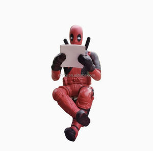 Recién llegado Deadpool modelo Anime coche Interior accesorio figurita consola central ornamento decoración Interior Kits - Product Image 1