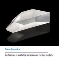 Prisme d'Abbe en verre optique K9 de haute précision, déviation de faisceau à 90° / inversion d'image, revêtement personnalisable pour jumelles optiques