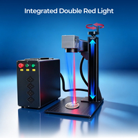 Machine de marquage laser à fibre JPT 20W 30W 60W 100W, nouvelle génération, refroidie par air, avec contrôle EZ CAD pour acier coloré - Multifonctionnelle AI/DXF/DST
