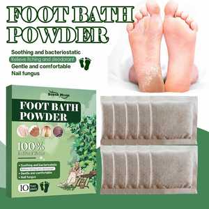 Poudre de massage des pieds à base d'herbes chinoises, poudre de bain de pieds à l'armoise, sachet de poudre apaisant pour soulager <span class=keywords><strong>les</strong></span> démangeaisons et <span class=keywords><strong>les</strong></span> mycoses des ongles - Product Image 4