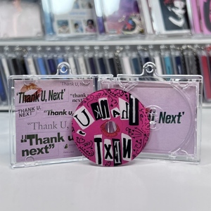 Porte-clés avec étui CD, musique Kpop Lisa, boîte blister, étui en acrylique, code QR, NFC, mini CD - Product Image 5