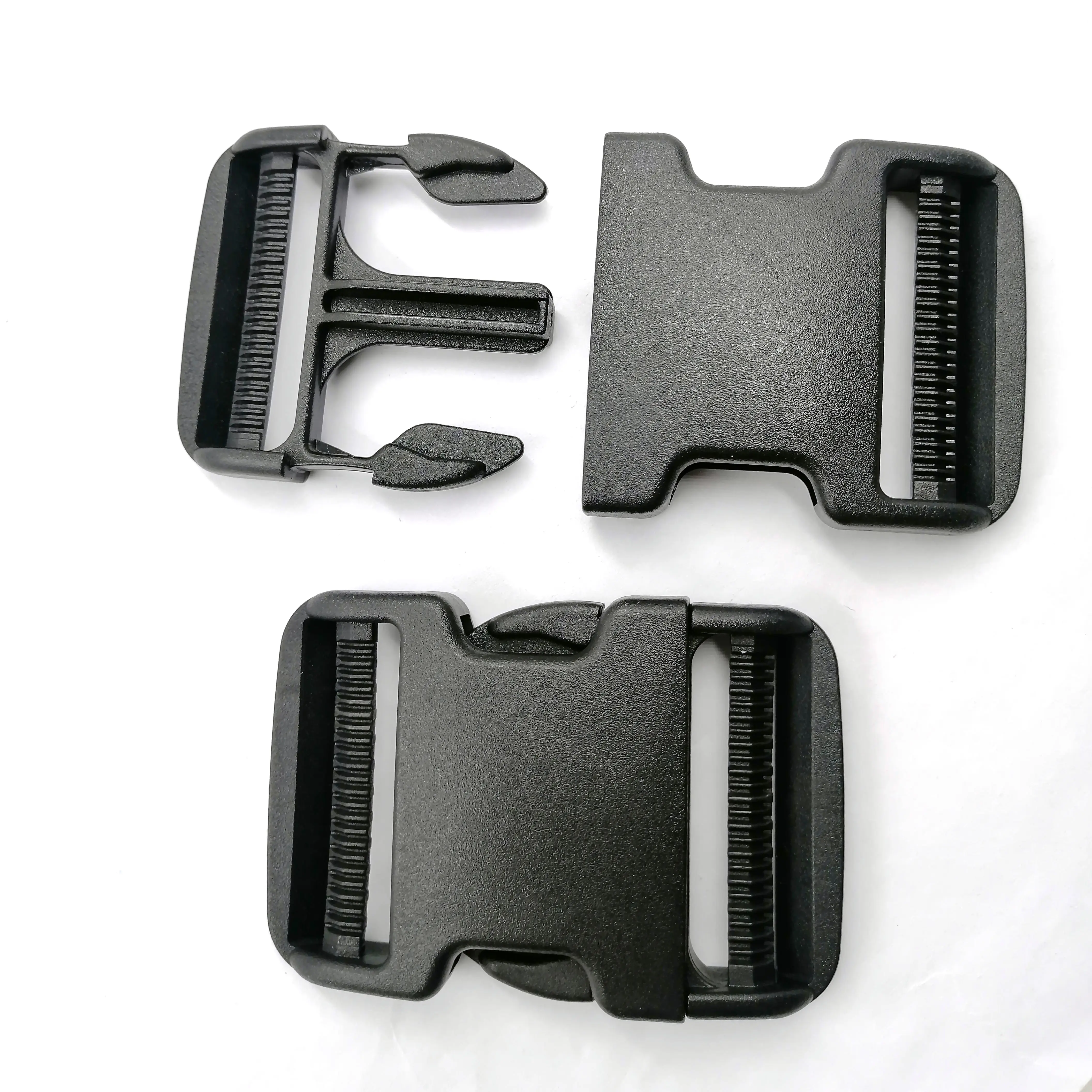 Quick Cam lock Tactical Vest Belt Backpack Clasp Buckle Plastic Double Adjuster Side Release Buckle