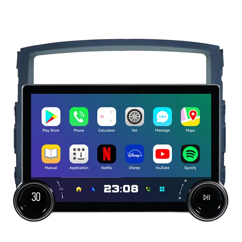 Per mitgiochi Pajero autoradio Android 11.5 pollici ip lettore DVD sistema multimediale DSP FM GPS WIFI 4 + 64GB schermo auto Audio Stereo