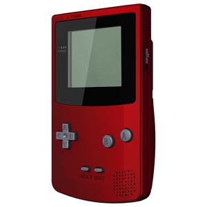 Coque Rouge Sanguin IPS Prête à l'emploi pour GBC - Kit Complet DIY & de Remplacement (Boîtier et Boutons) pour Game Boy Color - Product Image 5