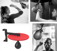 Ballon de boxe mural en acier PE PU durable, écologique, portable, réglable en hauteur, 20 mm, 10 kg, utilisation universelle