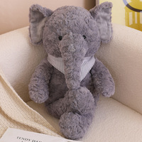 Peluche mignonne de 60 cm de la série Lucky, animaux en peluche de haute qualité, éléphant, lapin, dinosaure, jouets pour enfants, coussin apaisant en peluche
