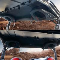 Pod Speaker Atap Belakang Yongjin 6.5 inci dengan Braket untuk Polaris General 1000/4 1000/XP 1000/XP4 1000 2020-2025