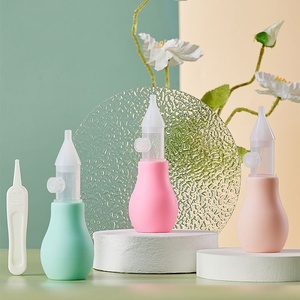 Autres sports et divertissements Aspirateur nasal en silicone pour bébé Pompe d'aspiration Nettoyeur de nez pour enfants Apaisement et nettoyage du nez - Product Image 5