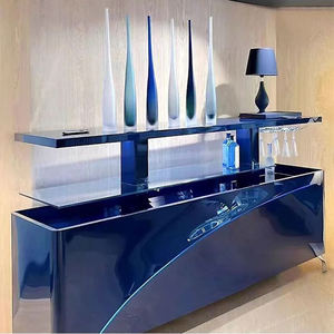 Aparador de lujo personalizado de gama alta moderno gabinete de vino de elevación eléctrico de diseño creativo - Product Image 3