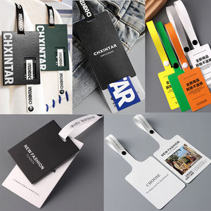 ป้ายแขวนเสื้อผ้า<span class=keywords><strong>ราคา</strong></span>ถูก พิมพ์โลโก้ตามสั่ง เป็นมิตรกับสิ่งแวดล้อม ทำจากกระดาษรีไซเ<span class=keywords><strong>ค</strong></span>ิล สำหรับ<span class=keywords><strong>วิก</strong></span>ผม เสื้อผ้า กางเกงยีนส์ และชุดผม - Product Image 2