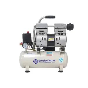 China Factory Hot Selling Small Silent Portable Oil Free Air Compressor 9l Electric Automotive Air Conditioning Compressor