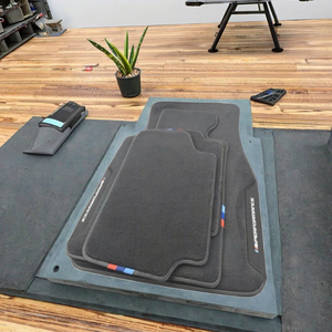 Tappetino Anteriore in TPE per Auto 2025 di Lusso e Alte Prestazioni, per Versa, Compass, Jazz, Cerato, X-Trail, Rivestimento in Gomma e Velluto DH 20mm - Product Image 1