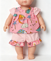 Vêtements de poupée personnalisés en gros OEM/ODM pour tenues de poupées BJD en coton
