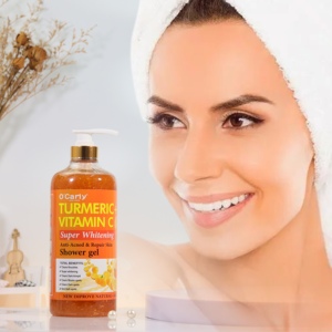 <span class=keywords><strong>Gel</strong></span> <span class=keywords><strong>de</strong></span> <span class=keywords><strong>Ducha</strong></span> Corporal Orgánico O Carly <span class=keywords><strong>con</strong></span> Vitamina C y Cúrcuma, Aclarante, Hidratante y Exfoliante, Cuidado Corporal para Mujeres - Product Image 6