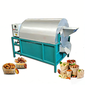Machine de torréfaction industrielle écoénergétique pour noix, amandes, noyaux de noix et noisettes, équipement de traitement des céréales et des grains - Product Image 2