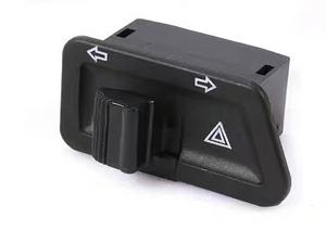 Accessoires pour moto, interrupteur de clignotant + interrupteur de signalisation d'urgence, cinq interrupteurs principaux pour moto, interrupteur d'alimentation de clignotant modifié WH125 - Product Image 2