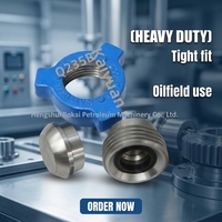 Raccord à marteau hexagonal forgé en acier inoxydable, surface polie, filetage NPT, pour l'industrie pétrolière et gazière, pression 2000, garantie 1 an