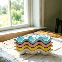 Support de rangement pour œufs en céramique minimaliste portable, empilable, pour réfrigérateur et cuisine – Nouveauté 2026, Vente Flash