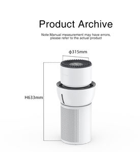 Appareil électroménager purificateur d'<span class=keywords><strong>air</strong></span> avec humidificateur à brume fraîche 2 en 1 Machine purificateur d'<span class=keywords><strong>air</strong></span> bureau chambre - Product Image 6