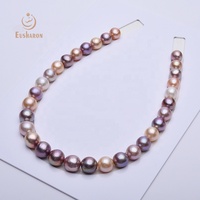 9-11mm 11-13mm 12-14mm prix d'usine perles naturelles d'eau douce brin de perles pour collier de perles