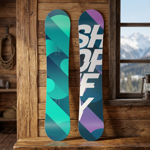 Snowboard Completo in Legno 159cm per Sport Invernali, Costruzione Sandwich Cap per Gare - Product Image 3