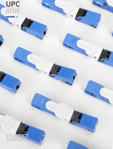 หัวต่อไฟเบอร์แบบฝังเร็ว ESC250D ชนิด SC/UPC/APC วัสดุ PVC ความยาว 52 มม. ค่าการสูญเสียการแทรกต่ำ สำหรับสายดรอป FTTH - Product Image 5