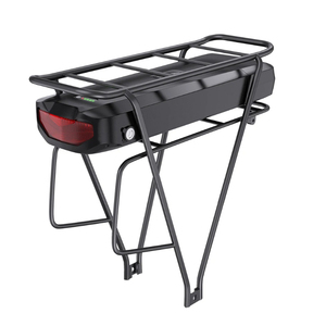 Factory Sales Rear Rack for <b>Ebike</b> Conversion Kits <b>36V</b> 48V 52V Lithium <b>Battery</b> Pack - Product Image 1