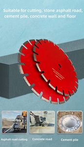 Coupe robuste 14 16 18 pouces béton aspahlt fibre-ciment coupe diamant lame de scie circulaire - Product Image 6