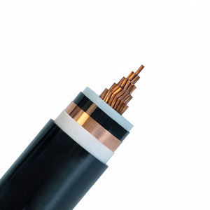 Cable de Potencia de Alto Voltaje con Aislamiento XLPE y Núcleo de Cobre, Cable Blindado para Uso en Sistemas de Transmisión de Energía Industrial en Subestaciones - Product Image 6