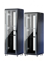 Armoire serveur sur pied de 19 pouces, 2,0 m, 2040*600*800 mm, en acier laminé à froid SPCC, pour centre de données et réseau.