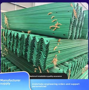 Barriera di Sicurezza Stradale Anti-Collisione con Rivestimento in Polvere Zincato Flessibile Anticorrosione Guardrail di Produzione Industriale - Product Image 4