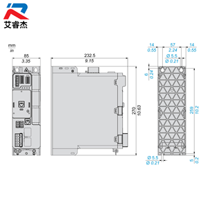 ATV340U22N4 ตัวแปลงความถี่ ของแท้ใหม่ อินเวอร์เตอร์ VFD สามเฟส 380-480V 2.2kW ATV340 ไดรฟ์ปรับความถี่ ATV340U22N4 - Product Image 3